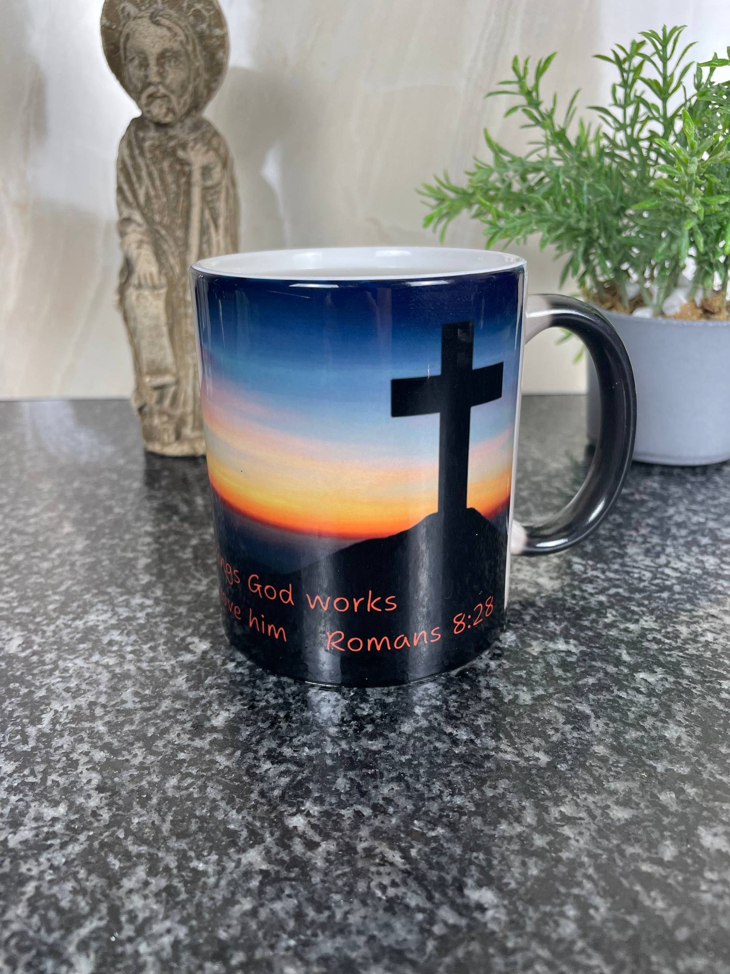 Christian Heated Mug Verse